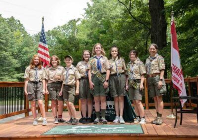 Female Eagle Scout Honors Marlin & Carol Perkins’ Legacy