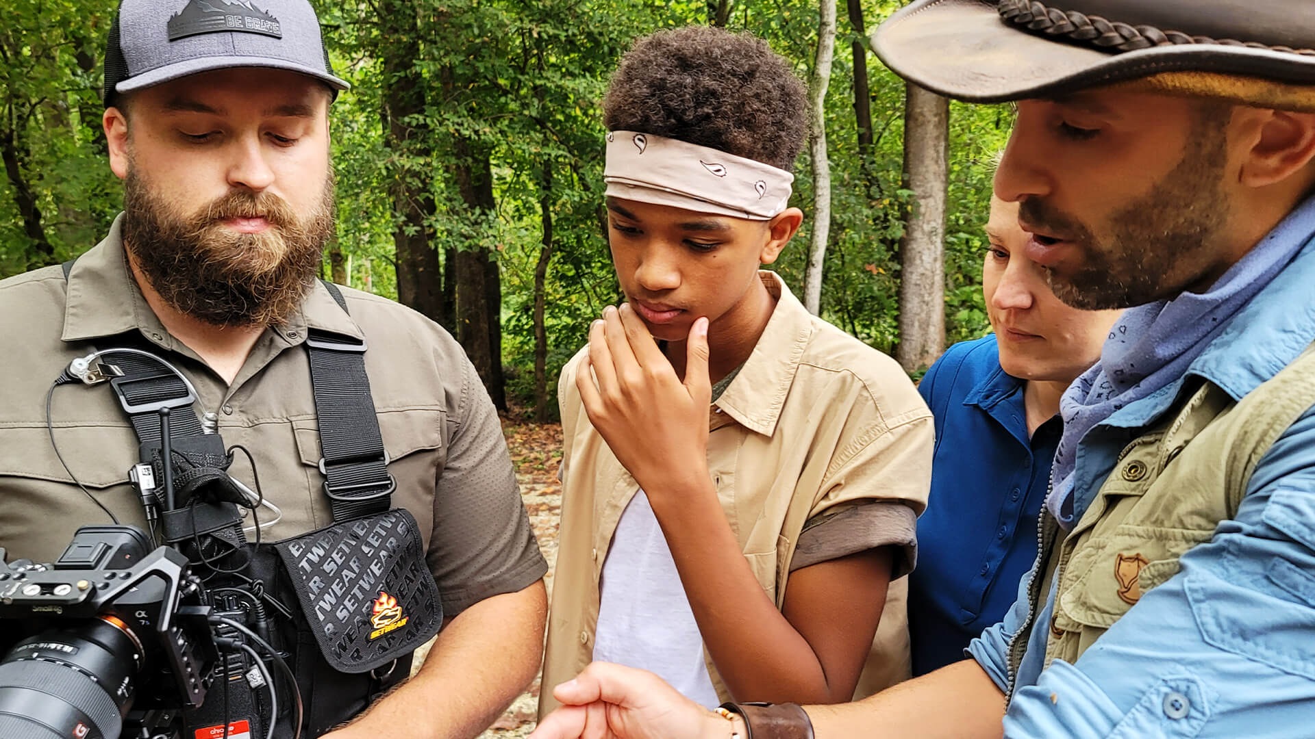Coyote Peterson Visits the EWC for a Wild Field Trip - Endangered Wolf